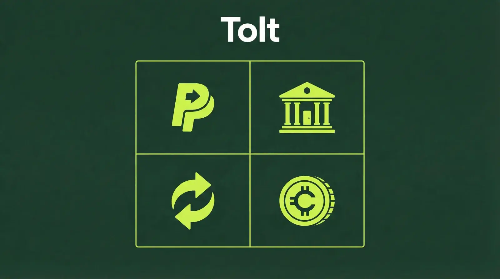 Payment method options: PayPal, Wise, bank transfer, and crypto