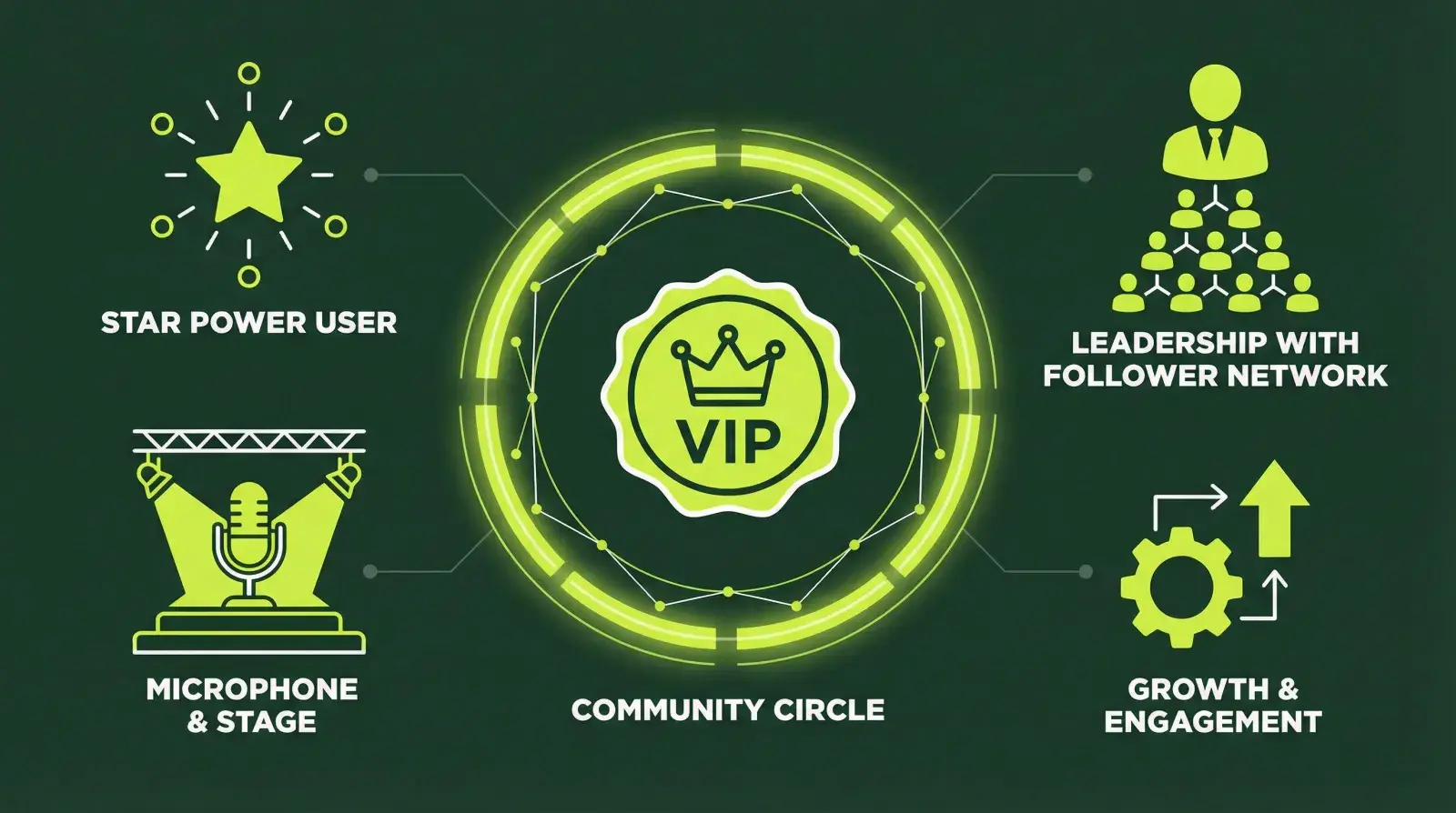 Ambassador program with power users leading community growth